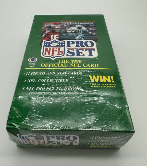 1990 NFL Pro Set Factory Sealed Box